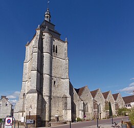 The church in Bretoncelles