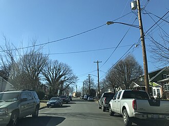 Gateway, looking west on Adams St. NE. February 2019 Gateway-DC.jpg