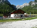 Braieské Dolomity u Grünwaldalmu ve stejnojmenném údolí