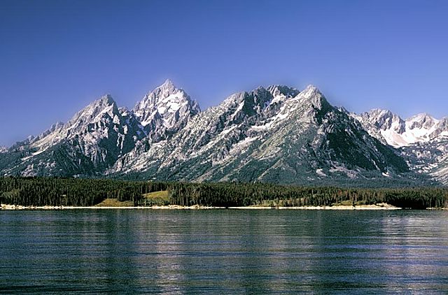 Die Teton-Bergkette