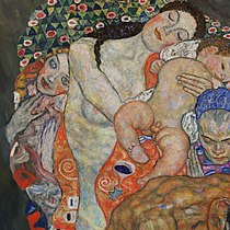 Gustav Klimt - Death and Life - detail Google Art Project.jpg