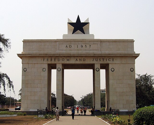 Arco d'a Independencia en Accra