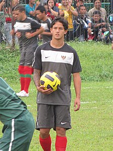 Dutch-Arab-Indonesian Footballer Irfan Bachdim