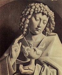 Saint Jean l'Évangéliste, Jan van Eyck