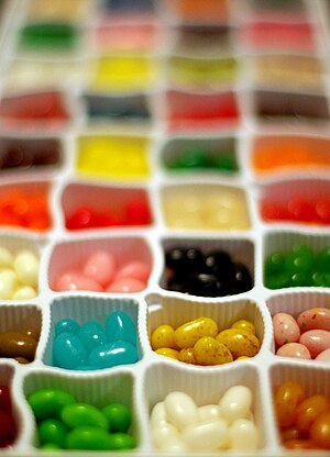 Jelly Belly jelly beans.