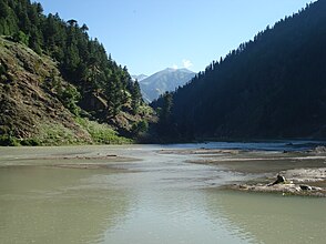 Fluss Kunhar im Naran-Tal