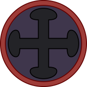 Escudo de los Lanciarii Comaginenses.