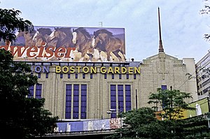 Der Boston Garden von der Causeway Street aus gesehen (1994)
