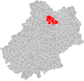 Localisation de Communauté de communes du Pays de Padirac