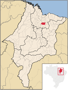 Kaart van Itapecuru Mirim