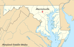 Marriottsville – Mappa