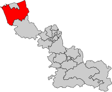 La quatorzième circonscription en 2010.