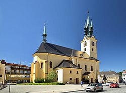 Kostel svatého Jakuba Většího v Příbrami