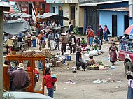 Mercado em Palestina de Los Altos