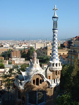 Barcelona, Park Guell, zdroj: wikipedia.cs