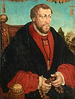 Paltsgraaf Wolfgang (1494–1558), door Hans Wertinger, 1525-1530.