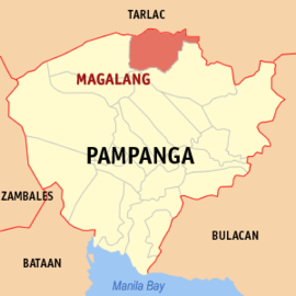 Magalang na Pampanga Coordenadas : 15°13'N, 120°40'E