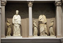 Santo Stefano e San Vittore e angeli di Piero di Giovanni Tedesco o Nanni di Banco