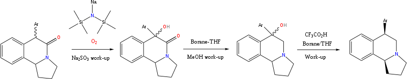 Pyrroloisoquinoline synthesis[13]