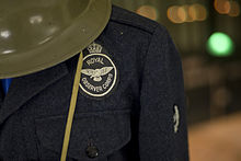 Royal Observer Corps Uniform displayed in Battle of Britain Bunker ROC Uniform.jpg