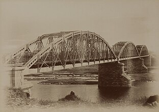 Рижский мост в 1889 году