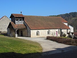 The church in Rivière-les-Fosses