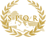 Bannière romaine SPQR