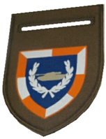 SANDF 1 South African Tank Regiment Tupper Flash