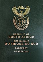 Miniatura para Pasaporte sudafricano