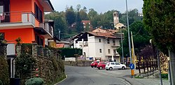 Skyline of San Colombano Belmonte