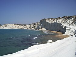 The so-called Scala dei Turchi.