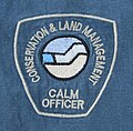 CALM Officer shoulder patch for Western Australia Department of Conservation and Land Management staff uniform in 2006.