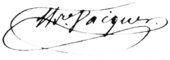 signature de Théodore Vacquer