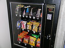 Glass Front Healthy Snack Machine