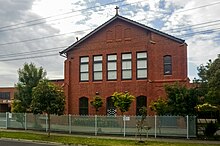 St Patricks school at Murrumbeena in Victoria, Australia one of many religious Primary schools in the world. St Pats Primary school 2021 b.jpg