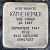 Stolperstein Feldbergstraße 15 Käthe Hepner