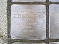 der Stolperstein für Bernhard Ehrlich