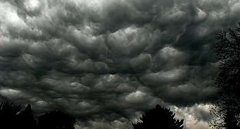 The clouds were amazing this afternoon during ...