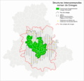 Structures intercommunales autour de Limoges