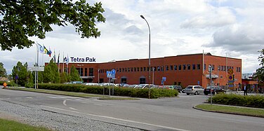 Tetra Pak-kompanijan päfater i fabrik lidnan suves vl 2009