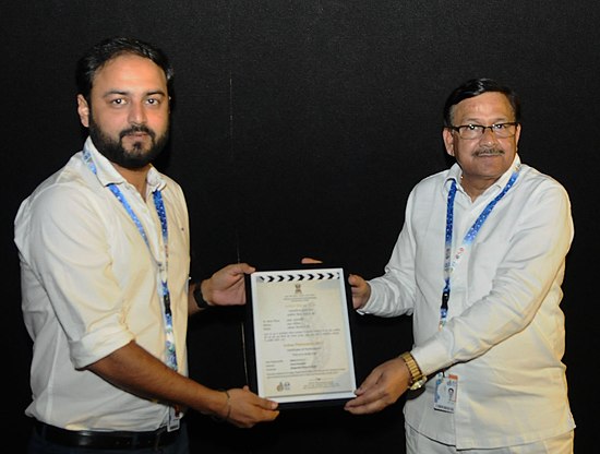 The Director Amar Khaushik of the film AABA, at the Presentation, during the 48th International Film Festival of India (IFFI-2017), in Panaji, Goa on November 27, 2017.jpg