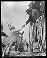 Request: Fix photo damage Taken by: PawełMM New file: Theodore Roosevelt shaking hands from a train photograph restored.jpg