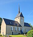 Kirche (mit Ausstattung) sowie Kirchhof mit Einfriedung und Kriegerdenkmal für die Gefallenen des Ersten Weltkrieges