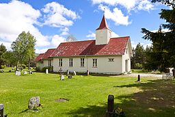 Tufsingdalens kyrka i juni 2010.