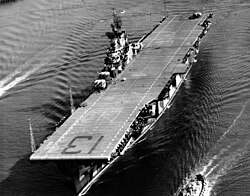 Die USS Franklin in 1944.