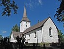 Vallby kyrka från sydost