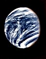 La planète Vénus, photographiée par la sonde spatiale Mariner 10.