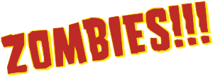 English: Wordmark of the Zombies!!! board game...
