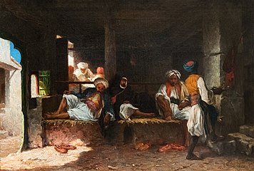 Café à Constantine - 1868 - Pierre Hédouin