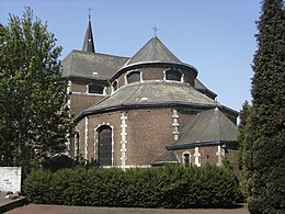 Achterzijde van de kerk